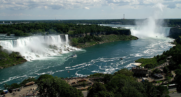 Niagara Falls, New York and Ontario